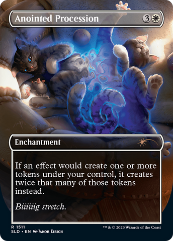 Anointed Procession // Anointed Procession [Secret Lair Commander Deck: Raining Cats and Dogs] Magic: The Gathering