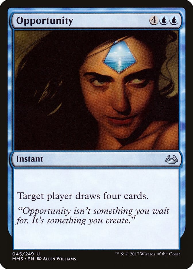 Opportunity [Modern Masters 2017] Magic: The Gathering