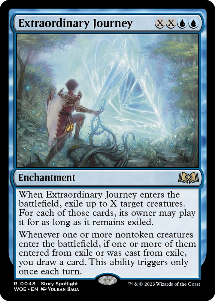 Extraordinary Journey [Wilds of Eldraine] Magic: The Gathering