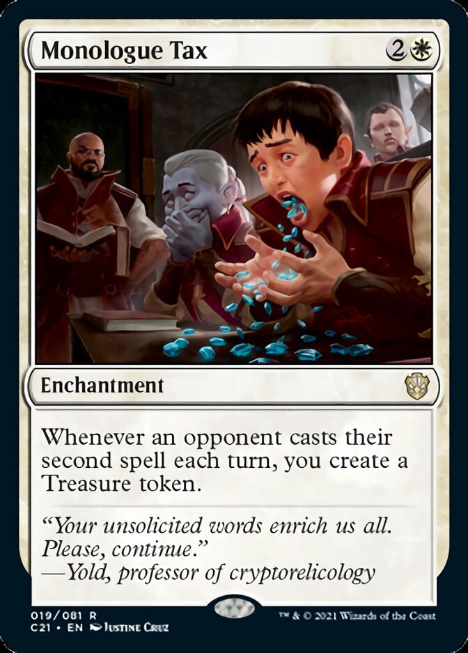 Monologue Tax [Commander 2021] Magic: The Gathering