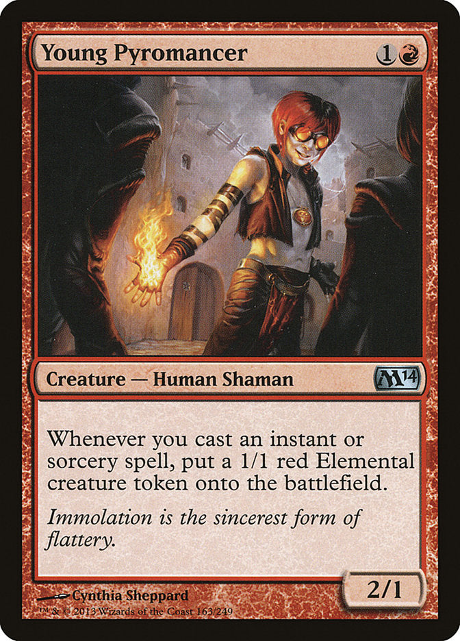 Young Pyromancer [Magic 2014] Magic: The Gathering