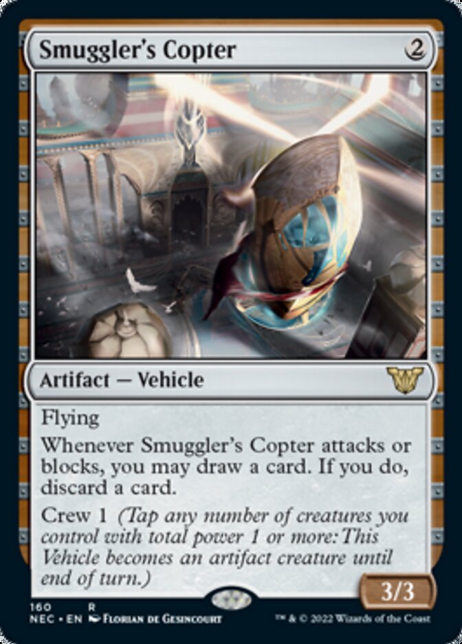 Smuggler's Copter [Kamigawa: Neon Dynasty Commander] Magic: The Gathering