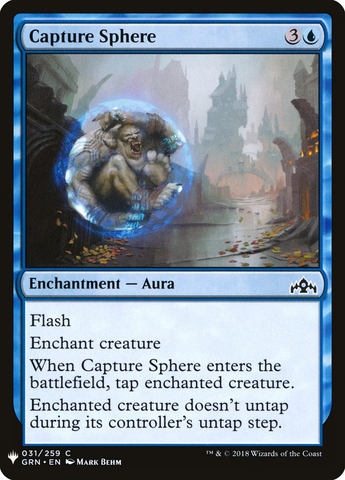 Capture Sphere [Mystery Booster] Magic: The Gathering
