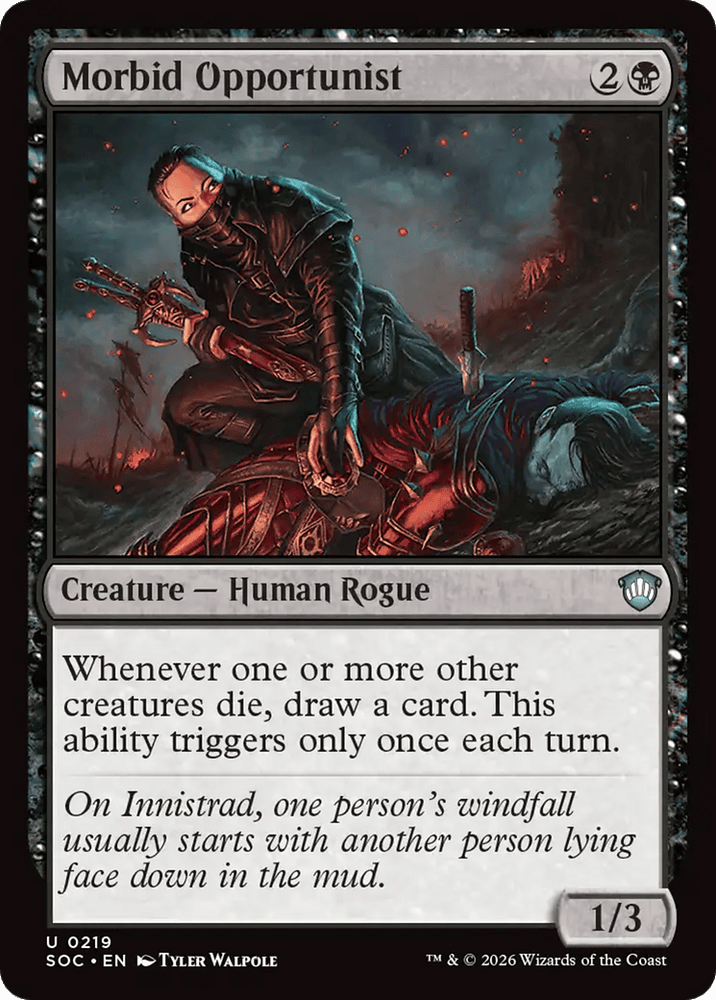 Morbid Opportunist [Secrets of Strixhaven Commander]