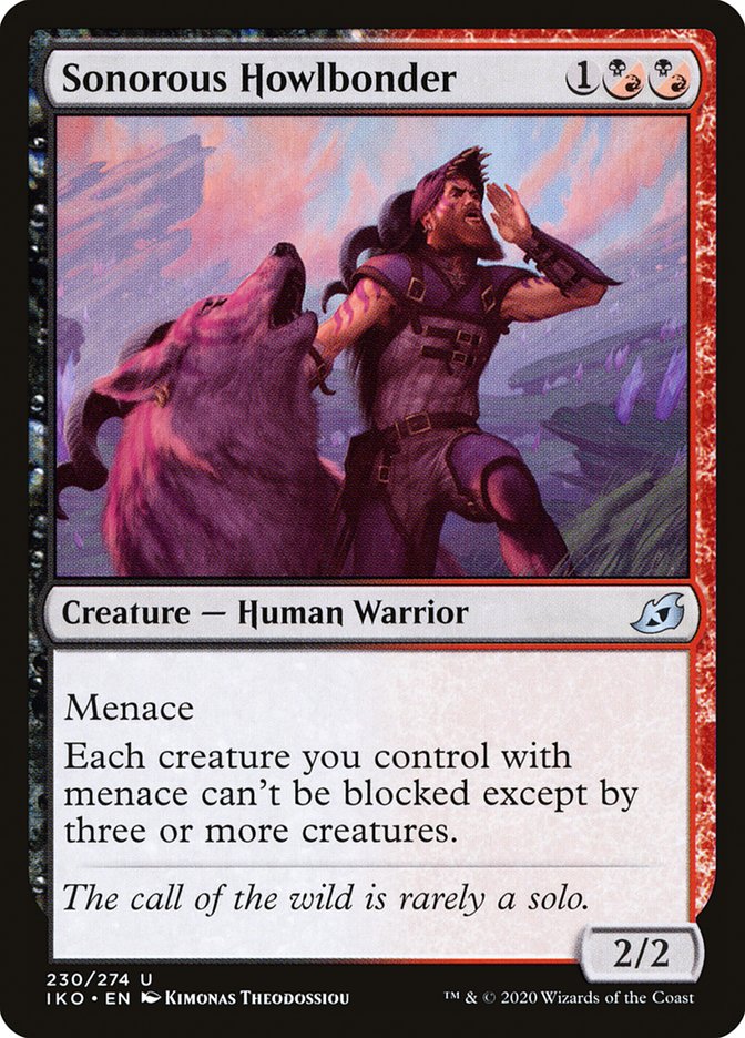 Sonorous Howlbonder [Ikoria: Lair of Behemoths] Magic: The Gathering