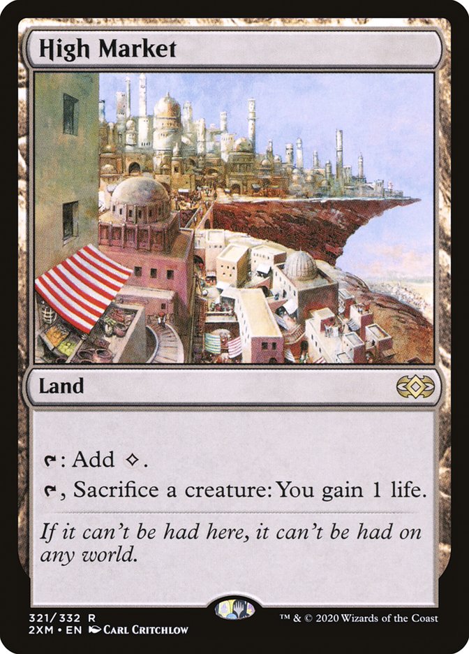 High Market [Double Masters] Magic: The Gathering