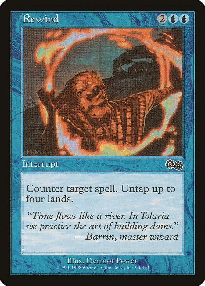Rewind [Urza's Saga] Magic: The Gathering
