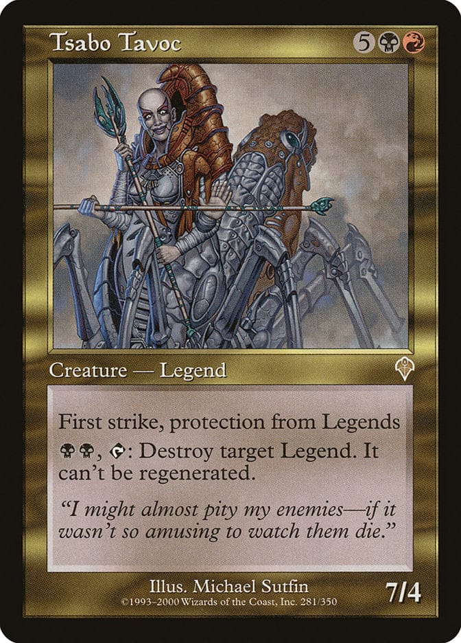 Tsabo Tavoc [Invasion] Magic: The Gathering