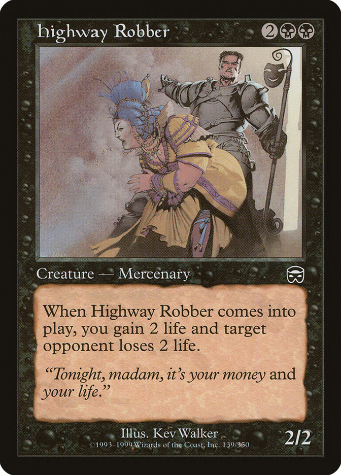 Highway Robber [Mercadian Masques] Magic: The Gathering