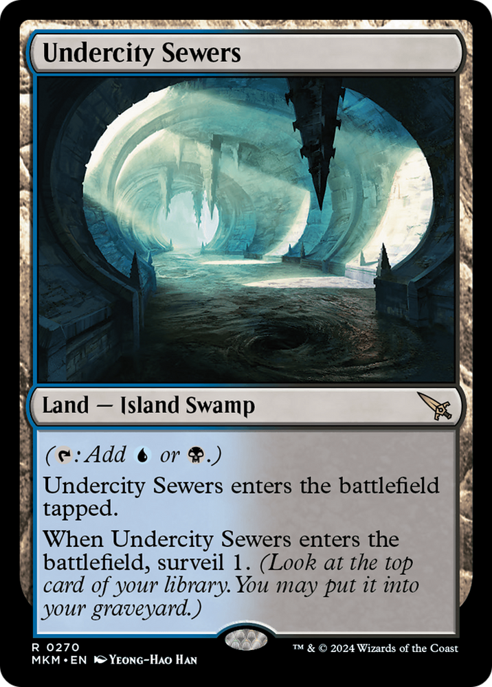 Undercity Sewers [Murders at Karlov Manor] Magic: The Gathering