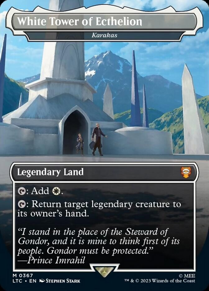 White Tower of Ecthelion - Karakas [The Lord of the Rings: Tales of Middle-Earth Commander] Magic: The Gathering