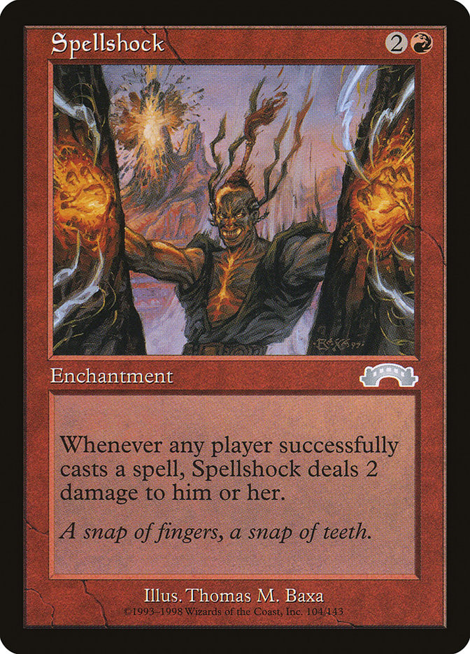 Spellshock [Exodus] Magic: The Gathering