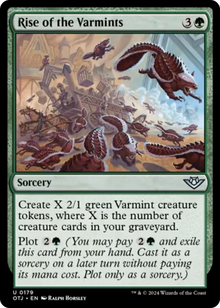 Rise of the Varmints [Outlaws of Thunder Junction] Magic: The Gathering