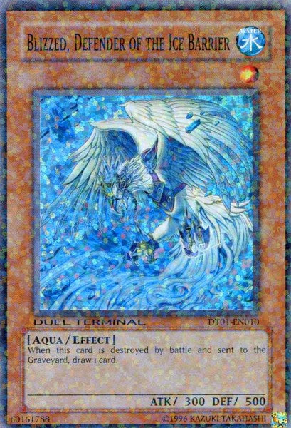 Blizzed, Defender of the Ice Barrier [DT01-EN010] Super Rare Yu-Gi-Oh!