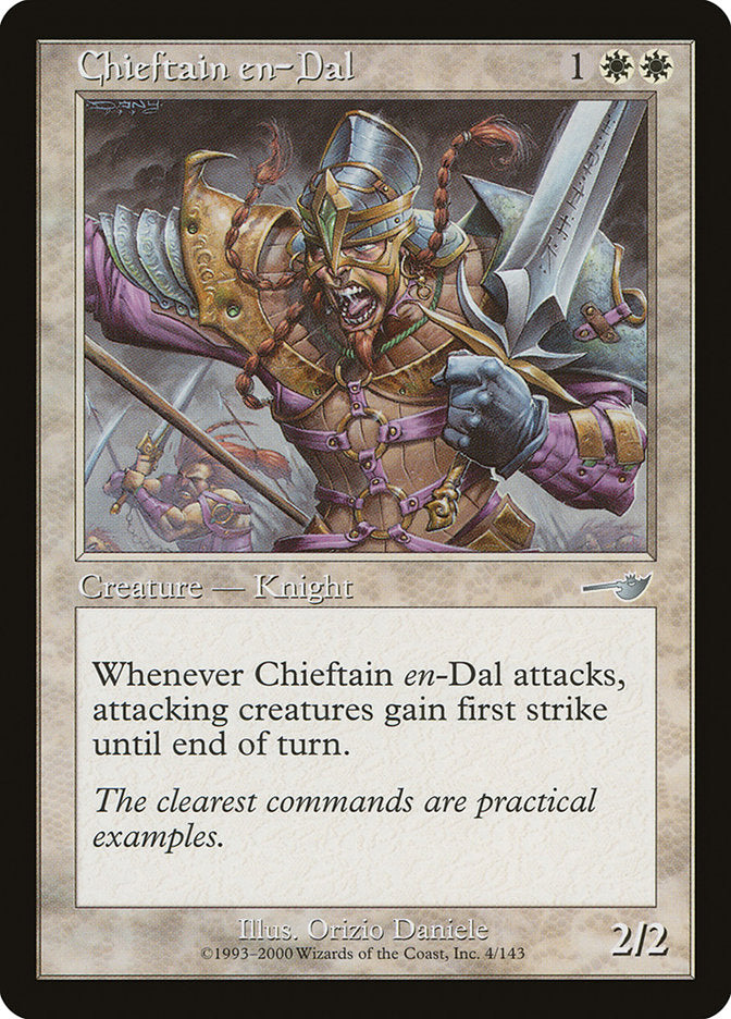 Chieftain en-Dal [Nemesis] Magic: The Gathering