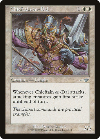 Chieftain en-Dal [Nemesis] Magic: The Gathering