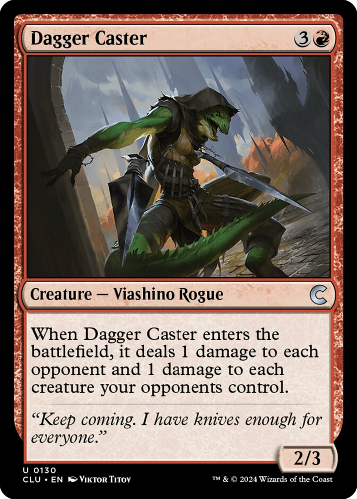 Dagger Caster [Ravnica: Clue Edition] Magic: The Gathering
