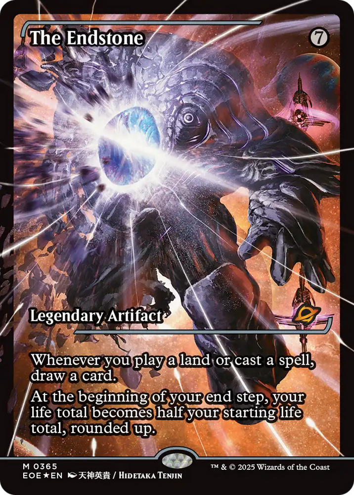 The Endstone (Showcase) [Edge of Eternities] Magic: The Gathering