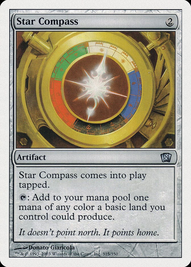 Star Compass [Eighth Edition] Magic: The Gathering