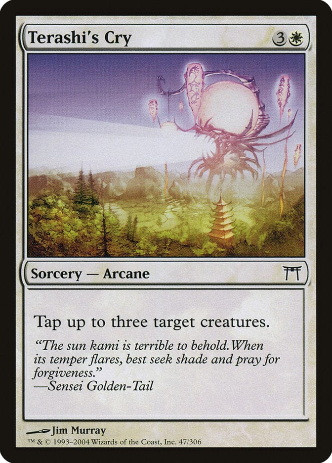 Terashi's Cry [Champions of Kamigawa] Magic: The Gathering