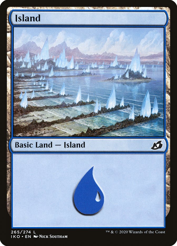 Island (265) [Ikoria: Lair of Behemoths] Magic: The Gathering