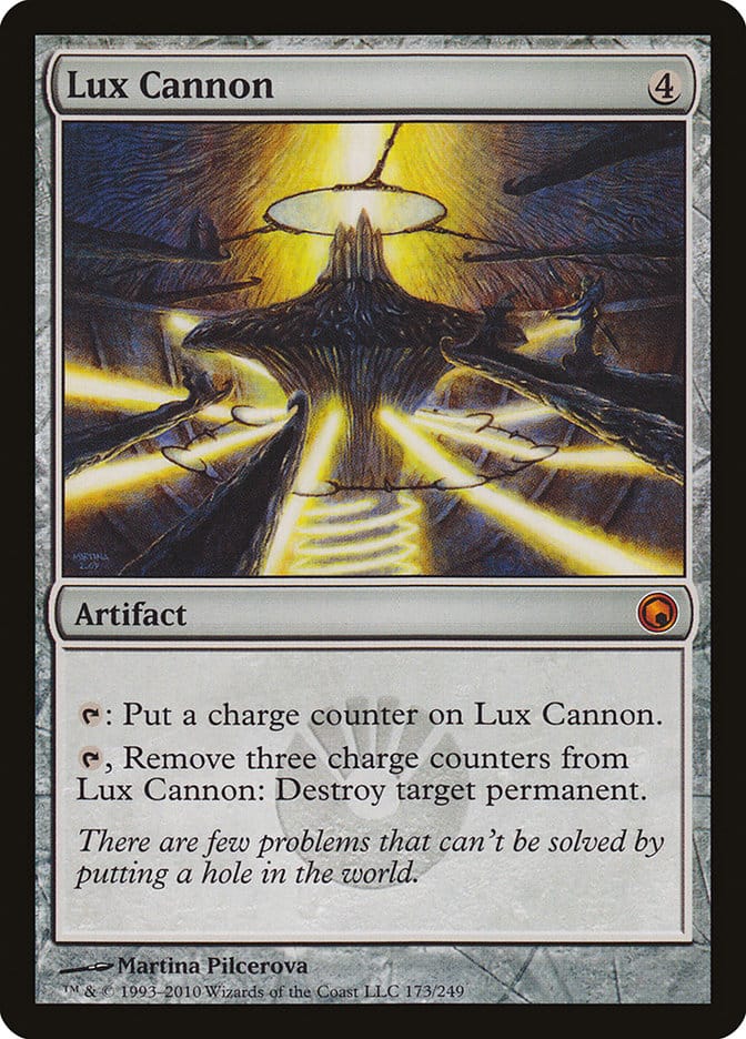 Lux Cannon [Scars of Mirrodin] Magic: The Gathering