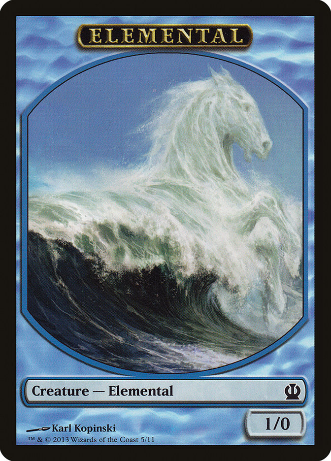 Elemental Token [Theros Tokens] Magic: The Gathering