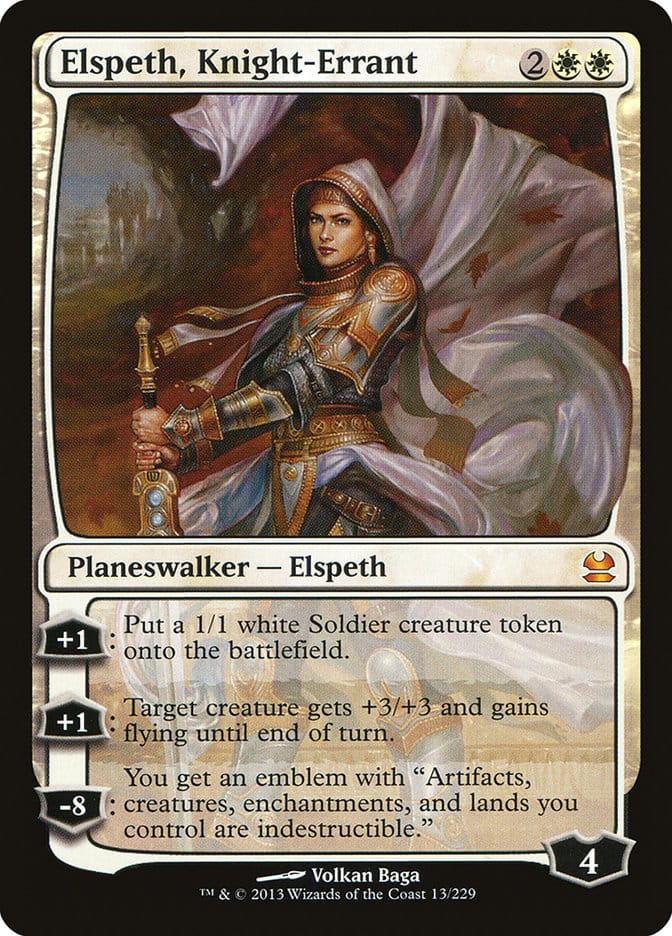 Elspeth, Knight-Errant [Modern Masters] Magic: The Gathering