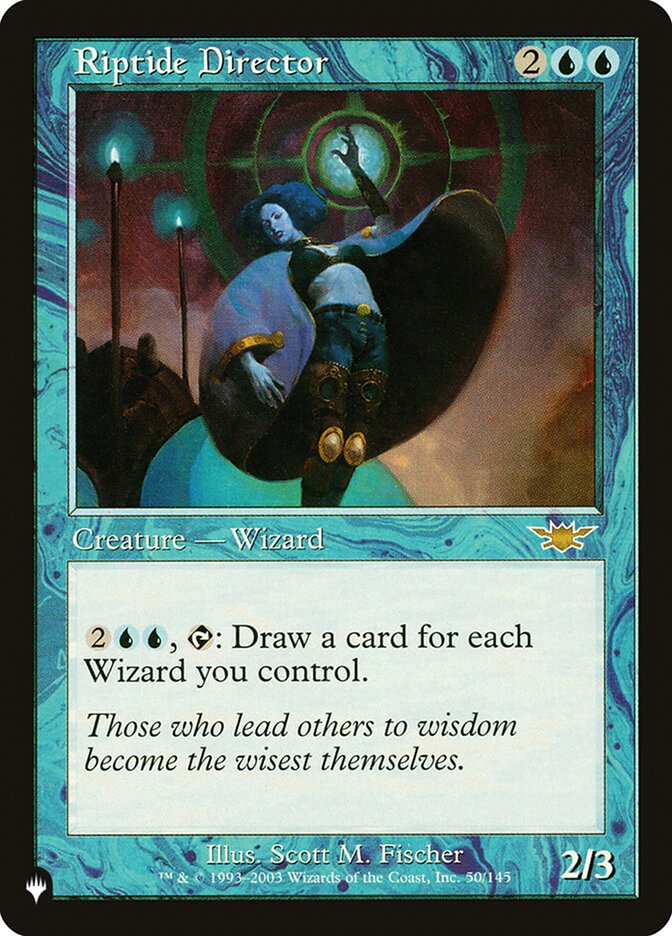 Riptide Director [The List] Magic: The Gathering