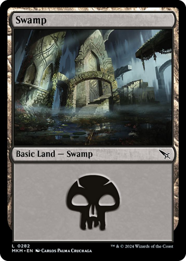Swamp (0282) [Murders at Karlov Manor] Magic: The Gathering