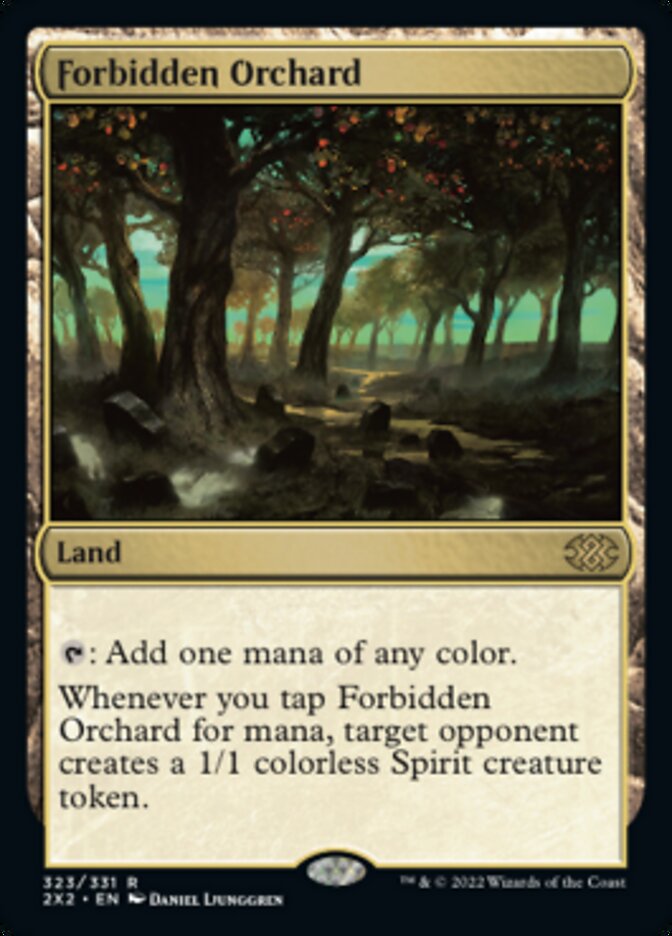Forbidden Orchard [Double Masters 2022] Magic: The Gathering
