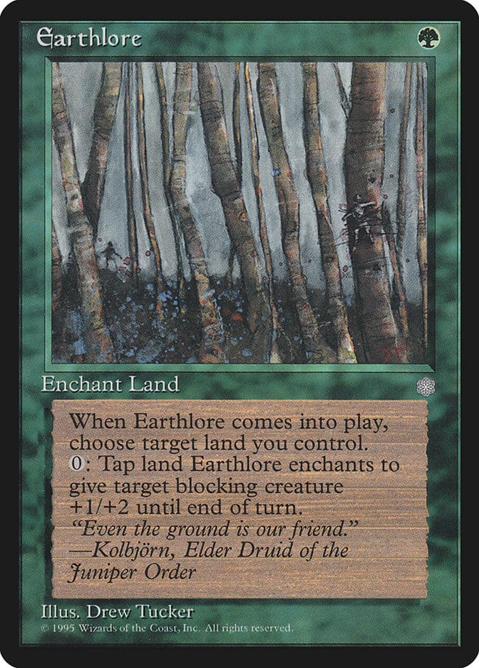 Earthlore [Ice Age] Magic: The Gathering