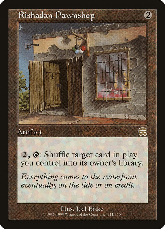 Rishadan Pawnshop [Mercadian Masques] Magic: The Gathering
