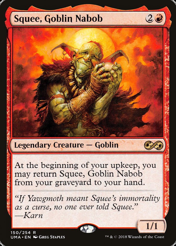 Squee, Goblin Nabob [Ultimate Masters] Magic: The Gathering