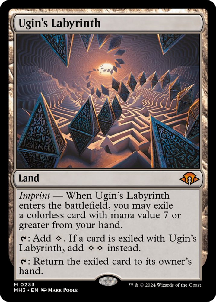 Ugin's Labyrinth [Modern Horizons 3] Magic: The Gathering