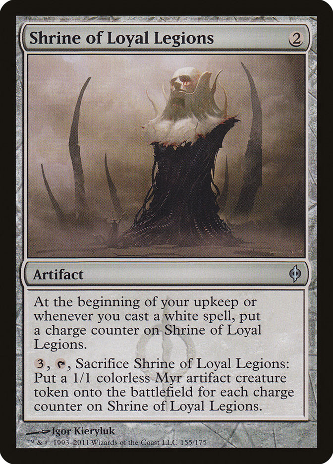 Shrine of Loyal Legions [New Phyrexia] Magic: The Gathering