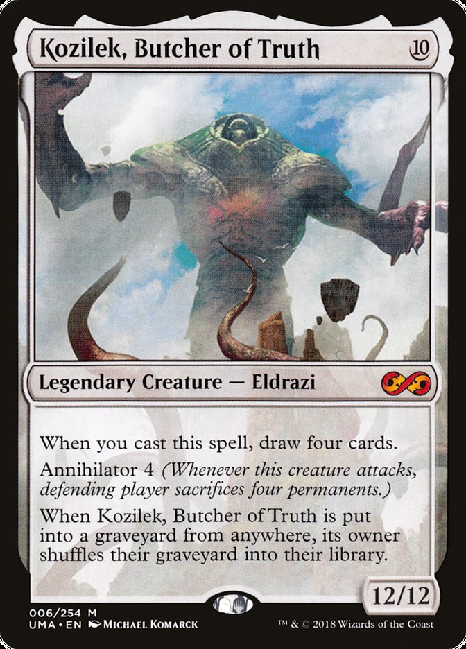 Kozilek, Butcher of Truth [Ultimate Masters] Magic: The Gathering
