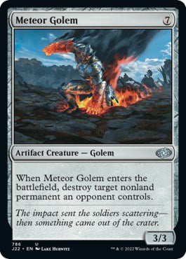 Meteor Golem [Jumpstart 2022] Magic: The Gathering