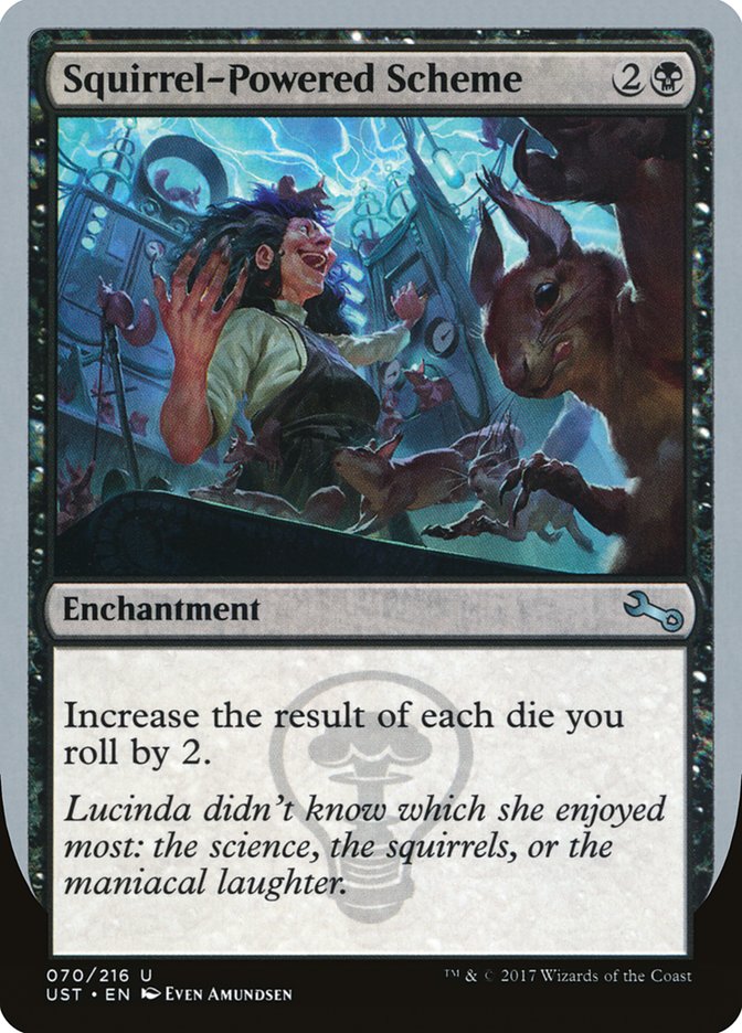 Squirrel-Powered Scheme [Unstable] Magic: The Gathering