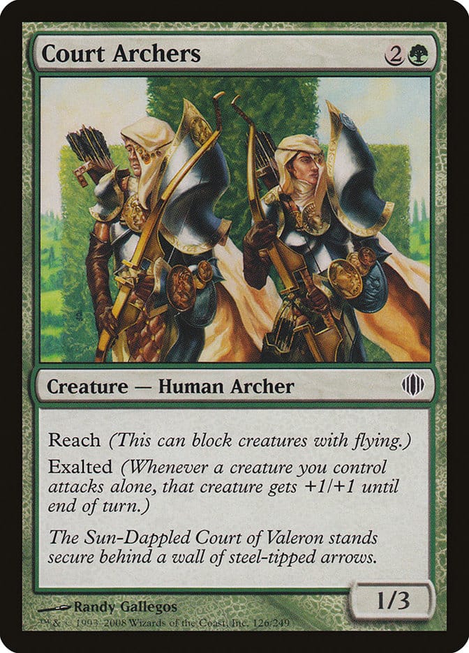 Court Archers [Shards of Alara] Magic: The Gathering