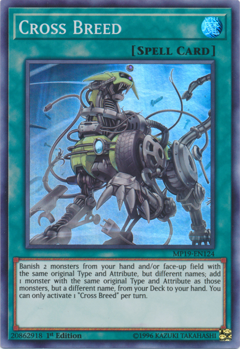 Cross Breed [MP19-EN124] Super Rare - Yugioh Cards For Your TCG Needs!