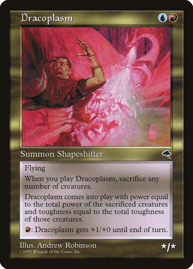 Dracoplasm [Tempest] Magic: The Gathering