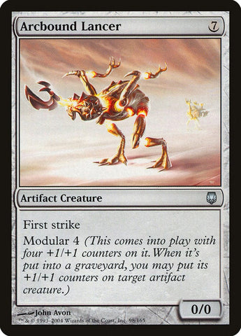 Arcbound Lancer [Darksteel] Magic: The Gathering