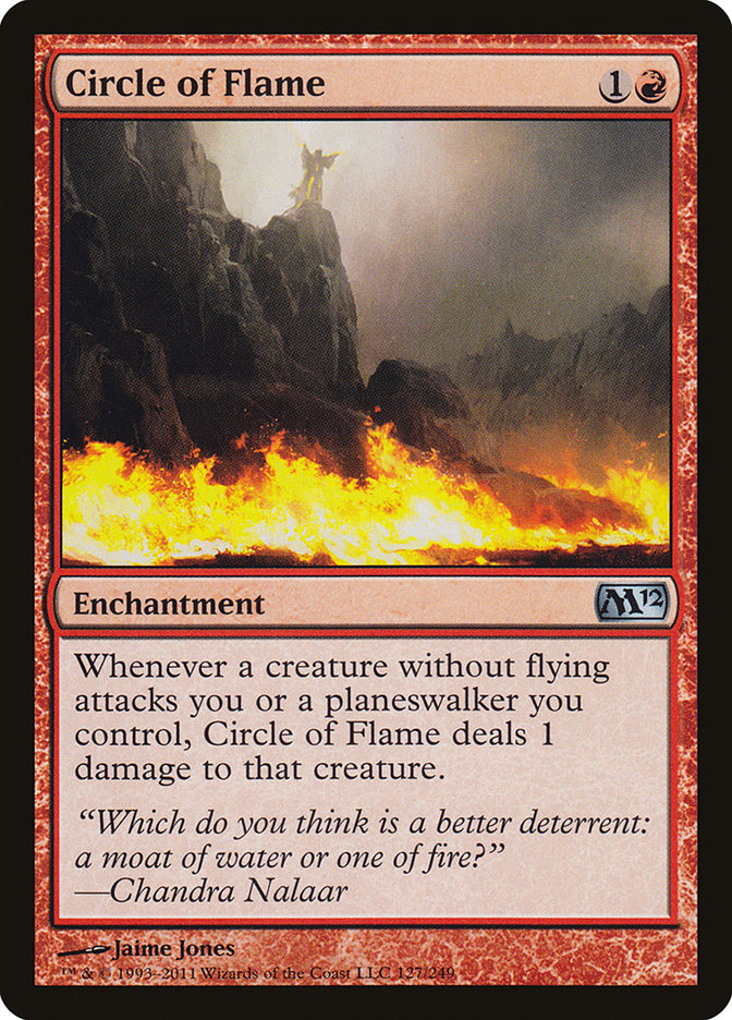 Circle of Flame [Magic 2012] Magic: The Gathering