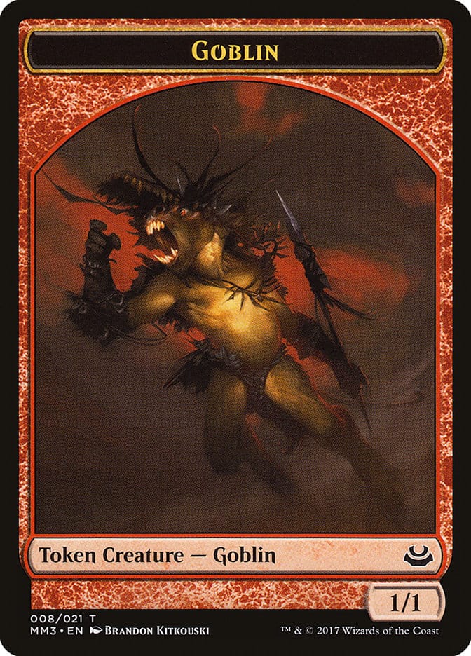 Goblin Token [Modern Masters 2017 Tokens] Magic: The Gathering