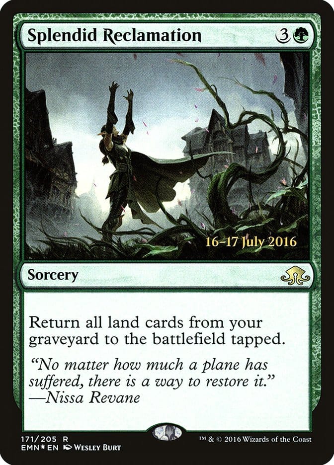 Splendid Reclamation [Eldritch Moon Prerelease Promos] Magic: The Gathering