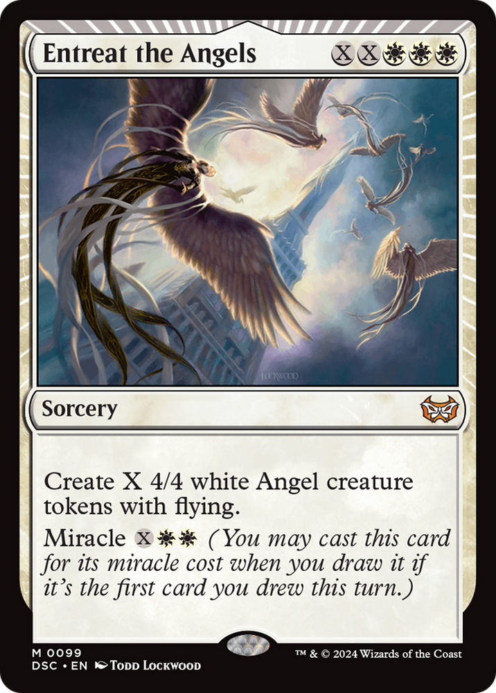 Entreat the Angels [Duskmourn: House of Horror Commander] Magic: The Gathering