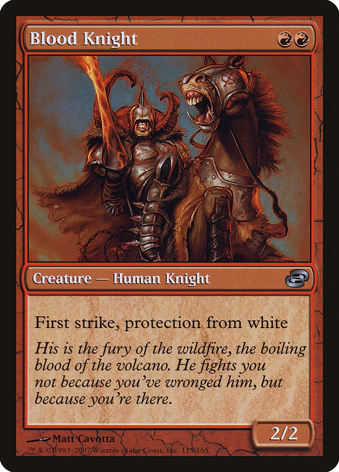Blood Knight [Planar Chaos] Magic: The Gathering