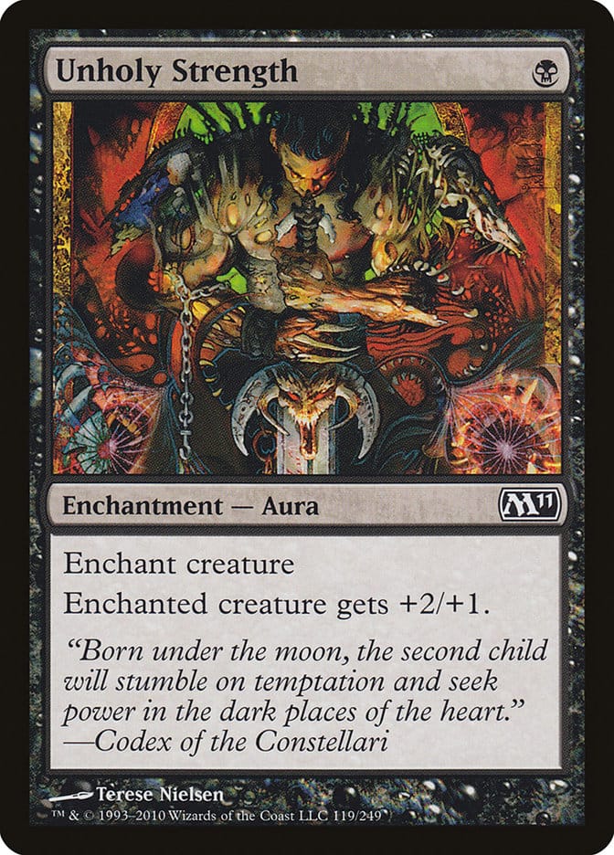 Unholy Strength [Magic 2011] Magic: The Gathering