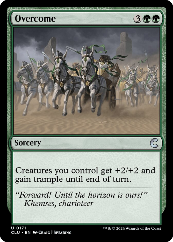 Overcome [Ravnica: Clue Edition] Magic: The Gathering